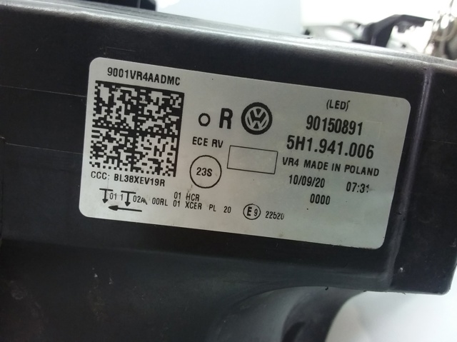 5H1941006 Faro derecho  comprar en Zaragoza