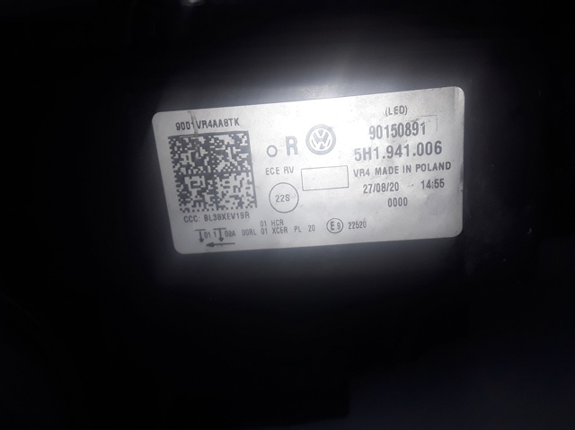 5H1941006 VAG Faro derecho comprar Alcalá