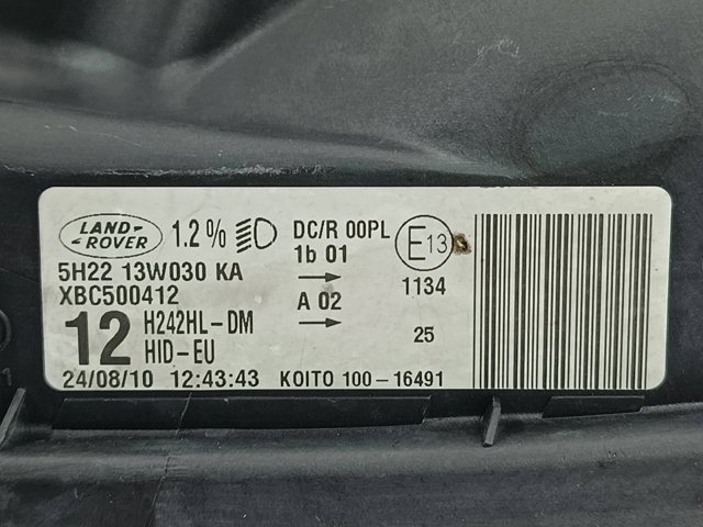LAND ROVER 5H2213W030KA Faro izquierdo comprar Barcelona