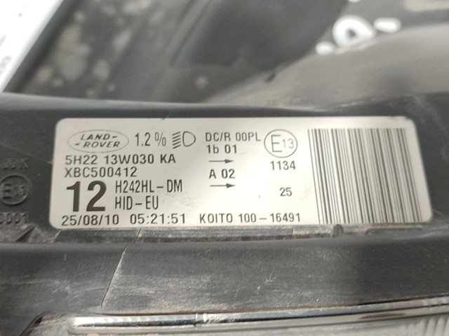 LAND ROVER 5H2213W030KA Faro izquierdo comprar Barcelona