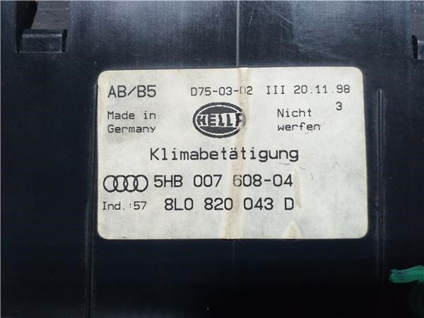 VAG 5HB00760804 Módulo de modos de calefacción/aire acondicionado  comprar en Albacete