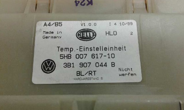 Mando climatizador para volkswagen golf iv (1j1) (1997-2004) 1.9 tdi asz 5HB00761710