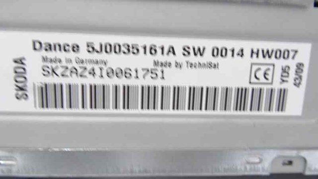 VAG 5J0035161A Radio  en stock Salamanca