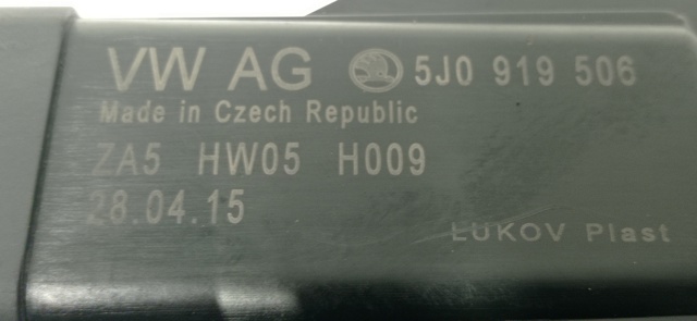 VAG 5J0919506 Regulador de velocidad del ventilador de refrigeración (unidad de control)  disponible Lugo