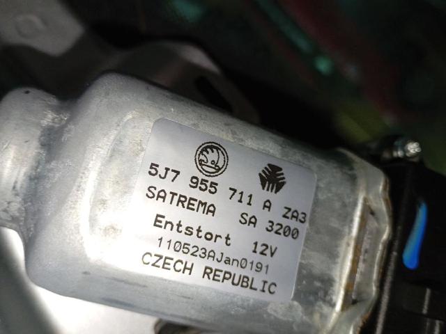 Motor limpiaparabrisas luna trasera 5J7955711A VAG