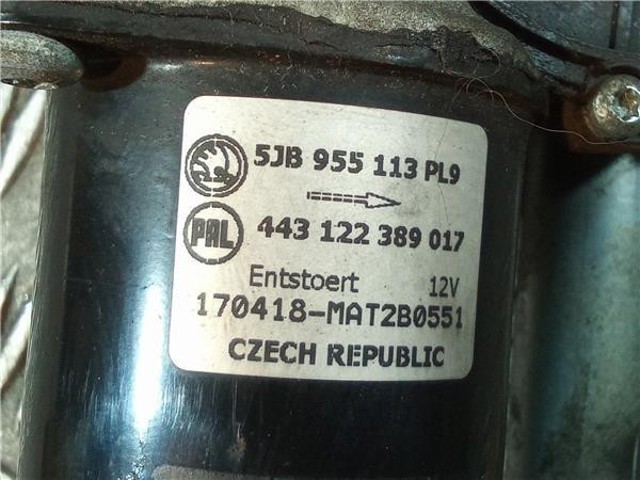 5JB955113 VAG Motor limpiaparabrisas comprar Madrid