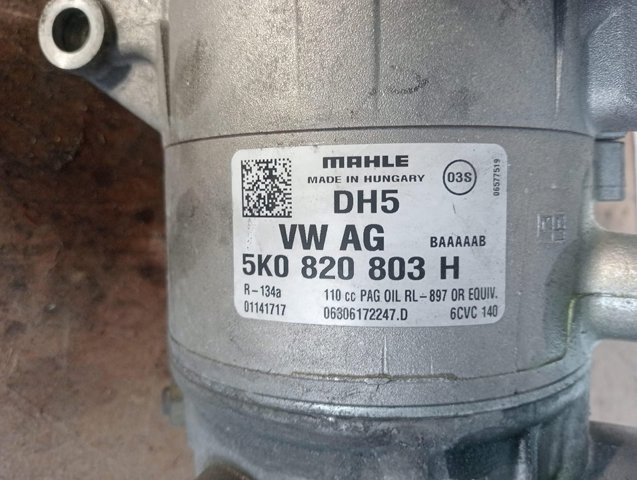 VAG 5K0820803H Compresor de aire acondicionado  comprar en Ponferrada