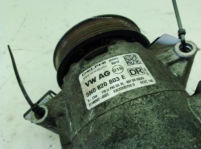 5K0820803K VAG Compresor de aire acondicionado comprar Bilbao