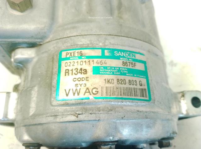 5K0820803L Compresor de aire acondicionado  en stock Sabadell