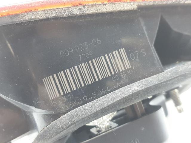 5K0945094AA Piloto trasero interior derecho  comprar en Zaragoza