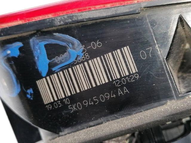 5K0945094AA Piloto trasero interior derecho  comprar en Zaragoza