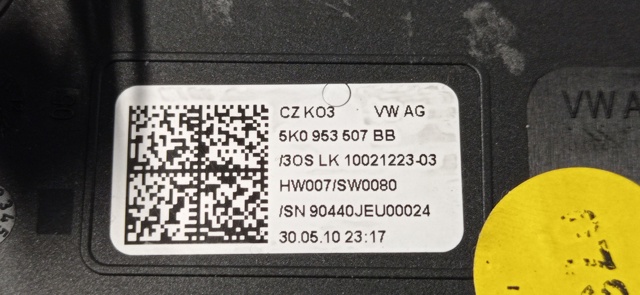 5K0953507BB VAG