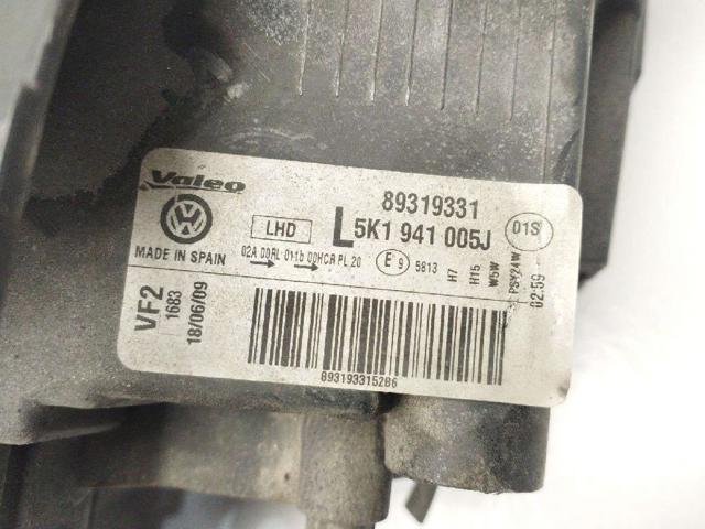 VAG 5K1941005J Faro izquierdo  en stock Salamanca