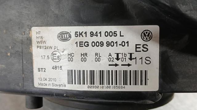 5K1941005L VAG Faro izquierdo  en stock Gandía