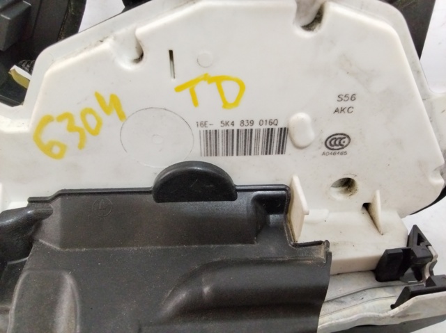 5K4839016Q VAG Cerradura de la puerta trasera derecha  comprar en Jaén