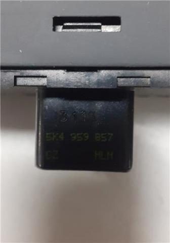 5K4959857 VAG Interruptor de elevalunas delantera izquierda  en stock Gandía