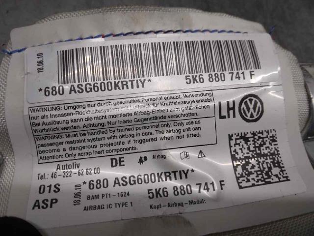 5K6880741F VAG Airbag de cortina lateral izquierda  comprar en Lleida