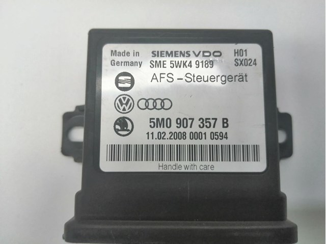 Modulo electronico para volkswagen eos 2.0 tdi bmm 5M0907357B