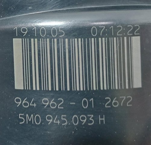VAG 5M0945093H Piloto trasero interior izquierdo comprar Pamplona