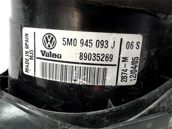 5M0945093J Piloto trasero interior izquierdo  comprar en Zaragoza