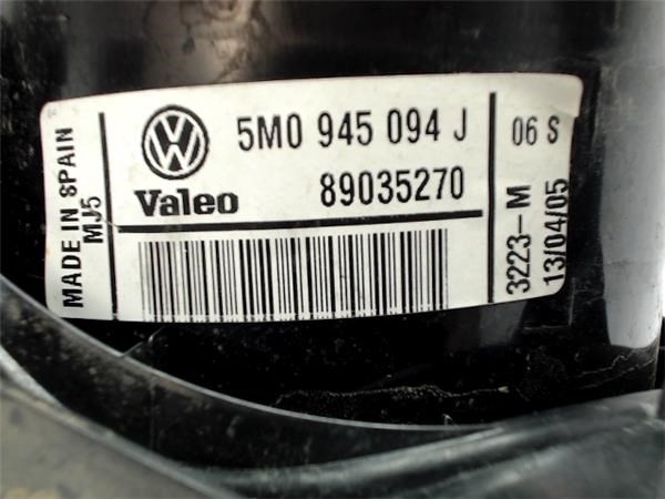 VAG 5M0945094J Piloto trasero interior derecho  disponible Valladolid