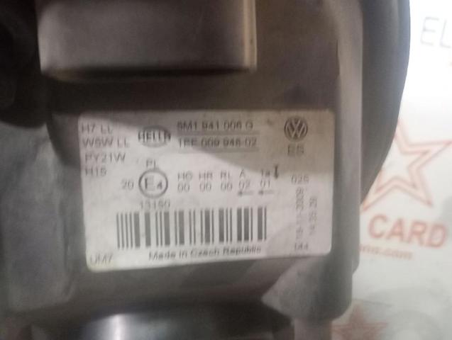 Faro delantero derecho 5M1941006G VAG
