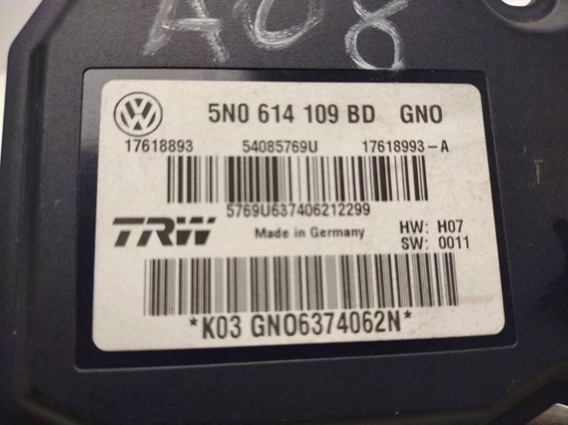 Módulo hidráulico ABS Volkswagen Tiguan 1 5N1, 5N2