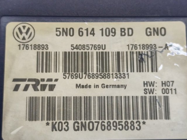 Módulo hidráulico ABS Volkswagen Tiguan 1 5N1, 5N2