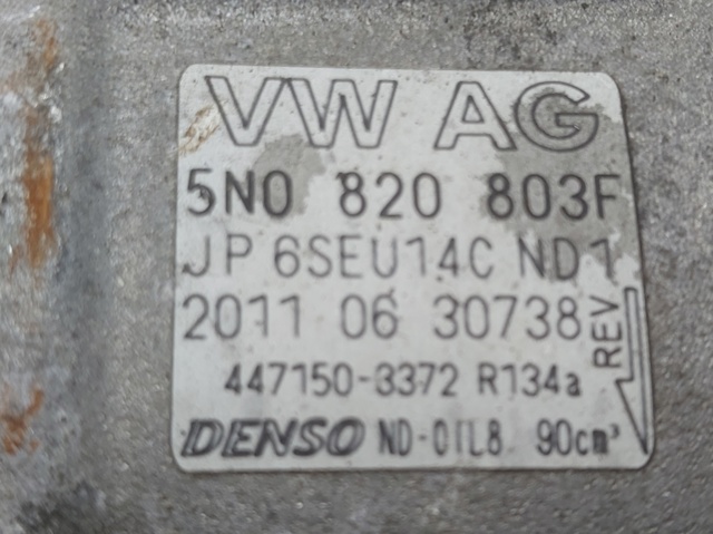 5N0820803F Compresor de aire acondicionado  en stock Sabadell