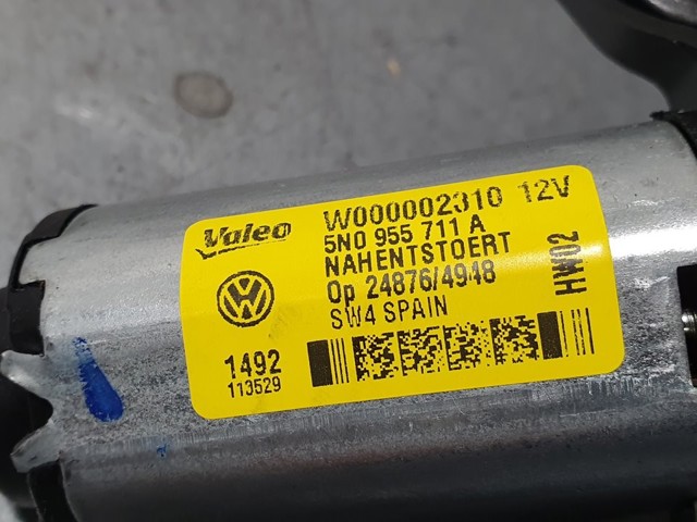 5N0955711A Motor del limpiaparabrisas trasero  comprar en Zaragoza