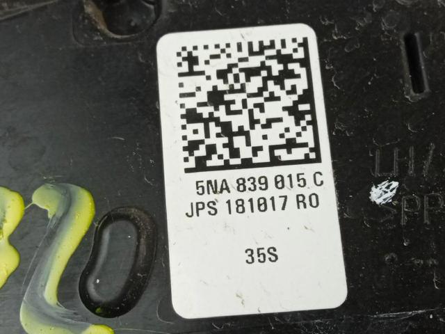 5NA839015C VAG Cerradura de puerta trasera izquierda  disponible Alicante