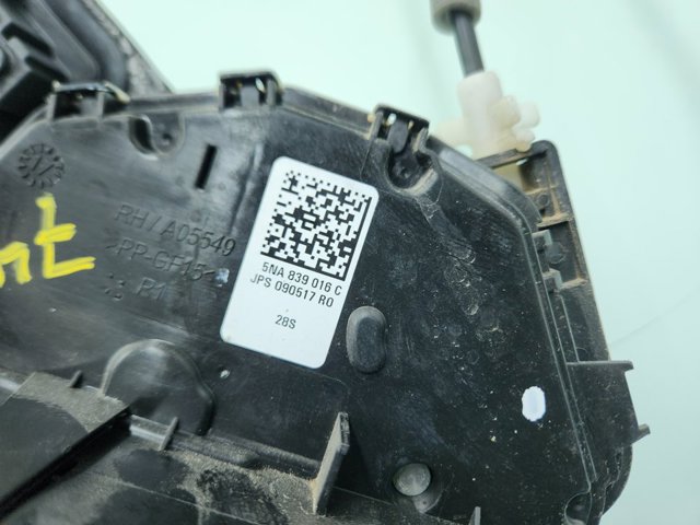 5NA839016C VAG Cerradura de la puerta trasera derecha comprar Alcalá