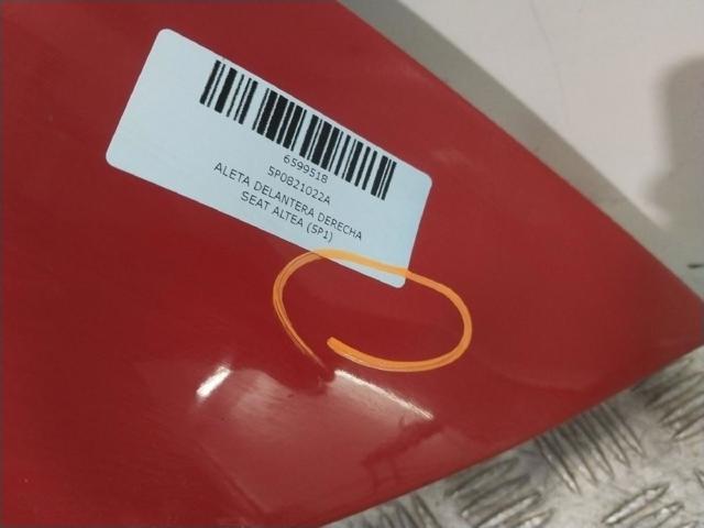 VAG 5P0821022A Aleta delantera derecha  disponible Valladolid