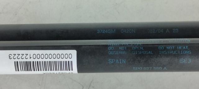 5P0827550A VAG Amortiguador de la tapa del maletero  comprar en Lleida