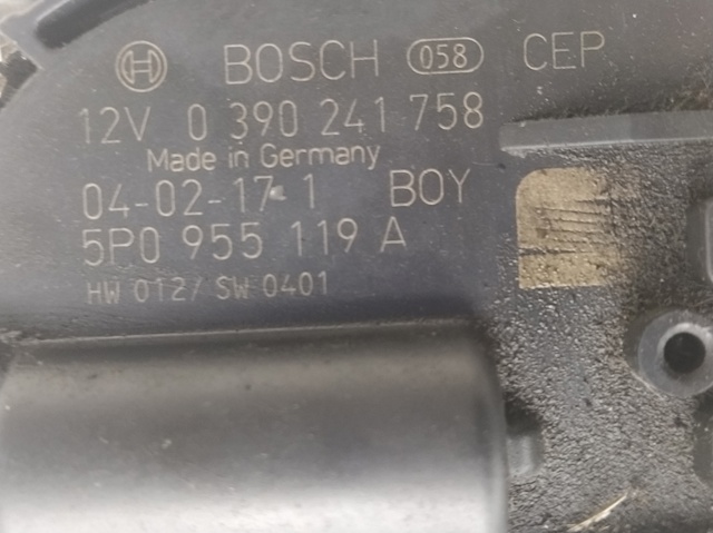 5P0955024C VAG Motor del limpiaparabrisas  comprar en Jaén