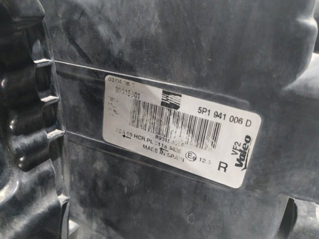 5P1941006D VAG Faro derecho  disponible Vigo