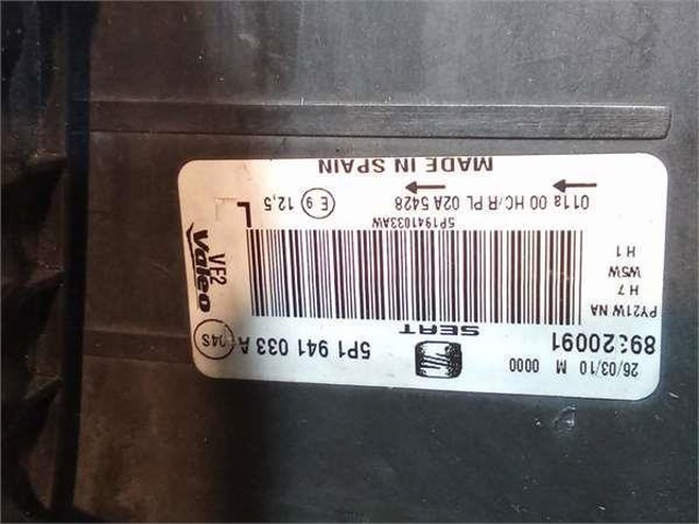 5P1941033A VAG Faro izquierdo  en stock Córdoba