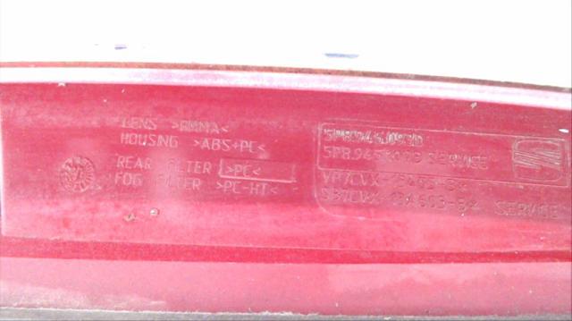 5P8945093 Piloto trasero interior izquierdo comprar Girona