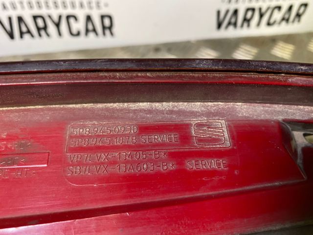 5P8945093D Piloto trasero interior izquierdo  comprar en Zaragoza