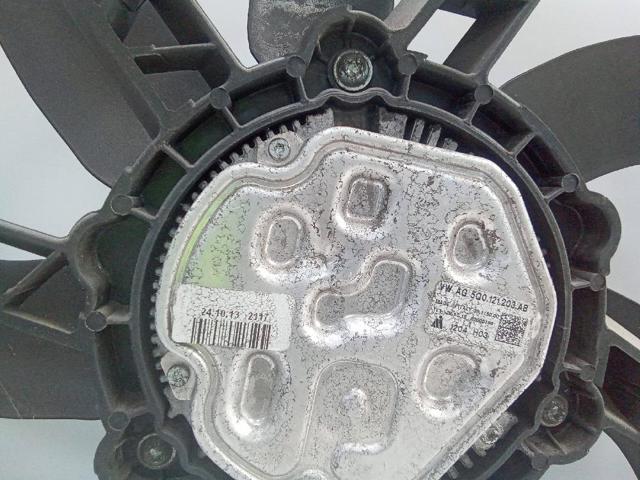Ventilador (rodete +motor) refrigeración del motor con electromotor completo Volkswagen Tiguan 1 5N1, 5N2
