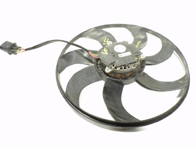 Ventilador (rodete +motor) refrigeración del motor con electromotor completo Volkswagen Tiguan 1 5N1, 5N2