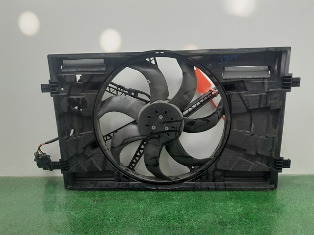 Ventilador (rodete +motor) refrigeración del motor con electromotor completo Volkswagen Tiguan 1 5N1, 5N2