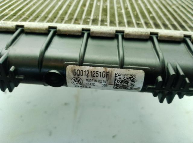 5Q0121251GF VAG Radiador adicional de refrigeración del motor  disponible Vigo
