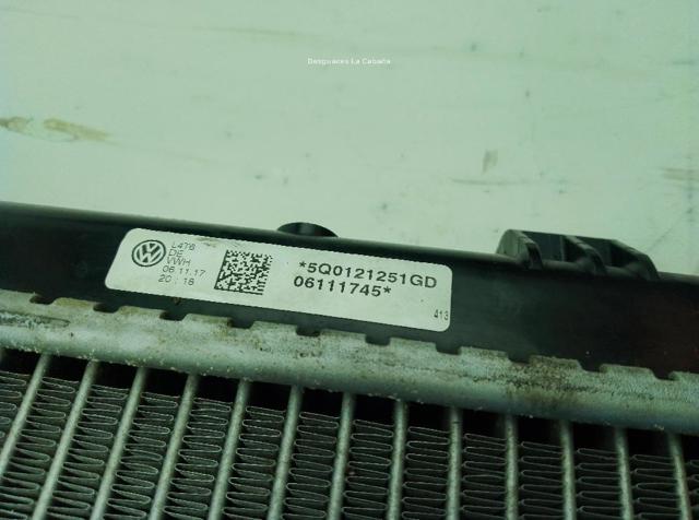 VAG 5Q0121251GQ Radiador  en stock Terrassa