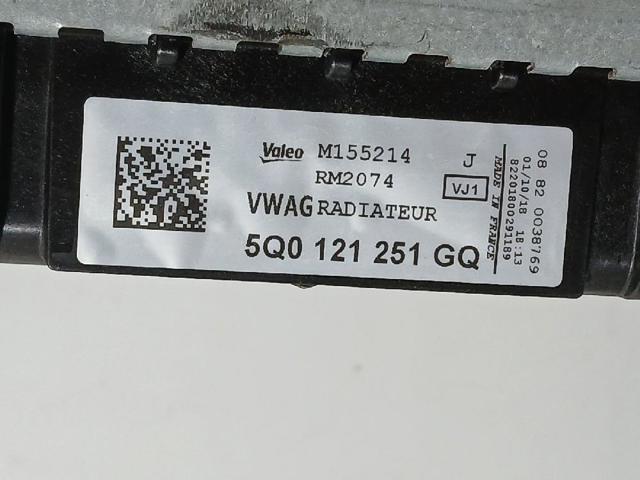 5Q0121251GQ VAG Radiador de refrigeración del motor  comprar en Lleida