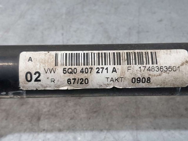 5Q0407271A VAG Semieje delantero izquierdo  disponible Ourense