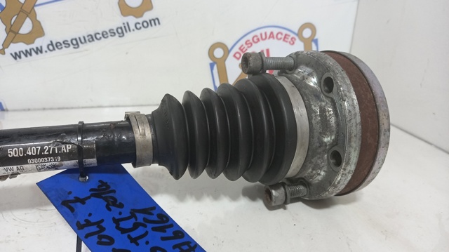 VAG 5Q0407271AP Semieje delantero izquierdo  en stock Valencia