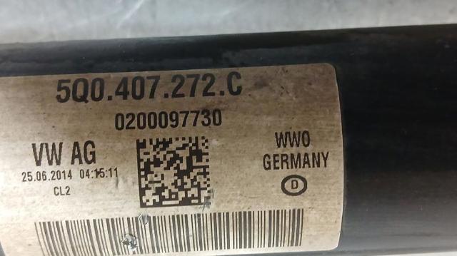 5Q0407272C VAG Semieje delantero derecho comprar Alcalá