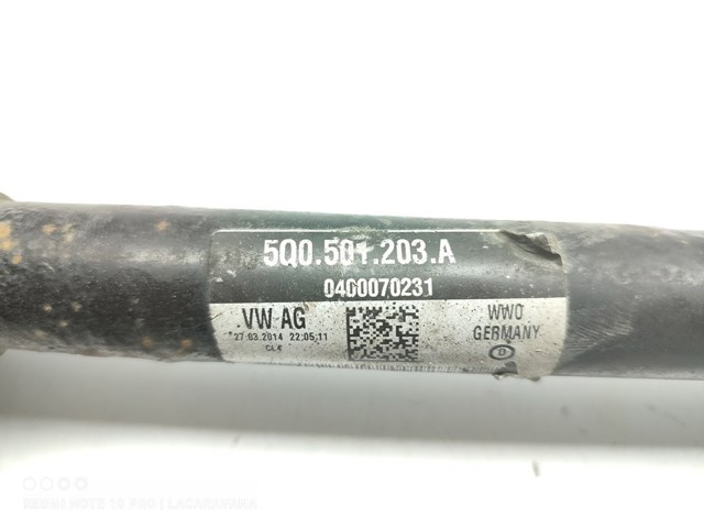 VAG 5Q0501203A Semieje trasero izquierdo comprar Pamplona