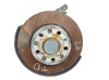 Muñón de eje, cuerpo del eje, trasero izquierdo  5Q0505436F VAG